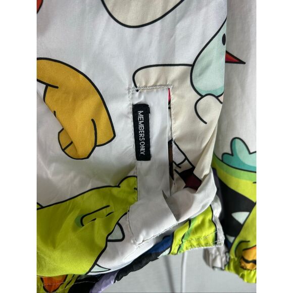 Members Only Nickelodeon Rugrats Jacket Small 90s Retro Windbreaker Hoodie Small - Picture 7 of 10